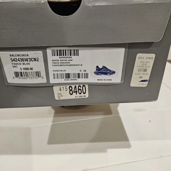 Balenciaga Blue Sneakers
